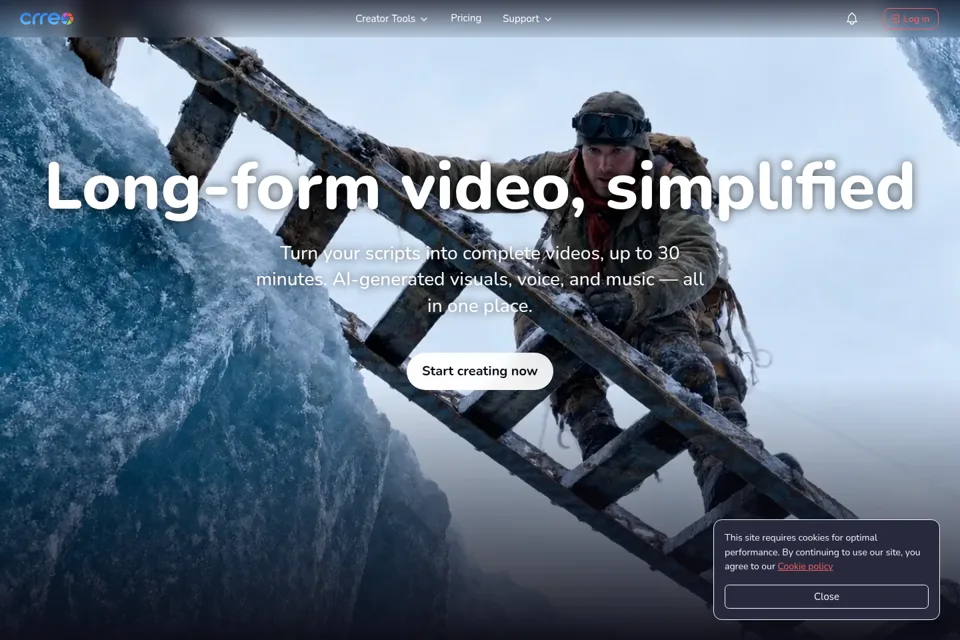 Landing page preview