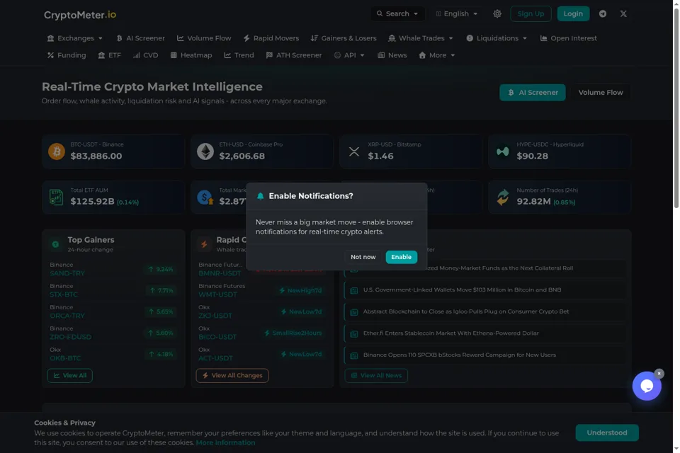 Landing page preview