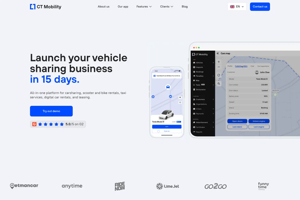Landing page preview