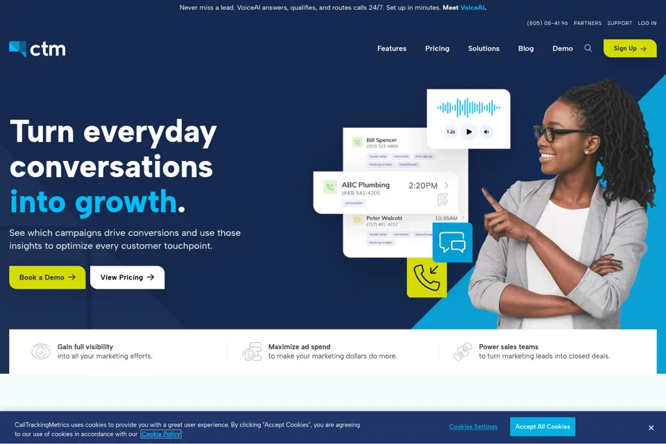 Landing page preview