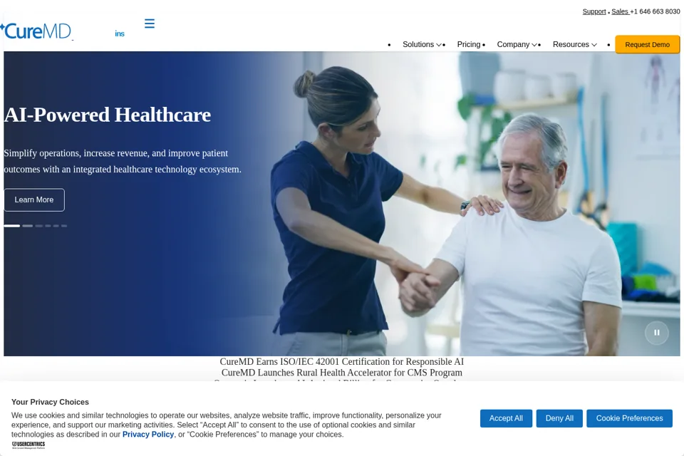 Landing page preview