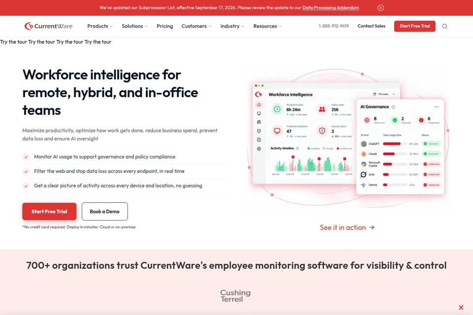 Landing page preview