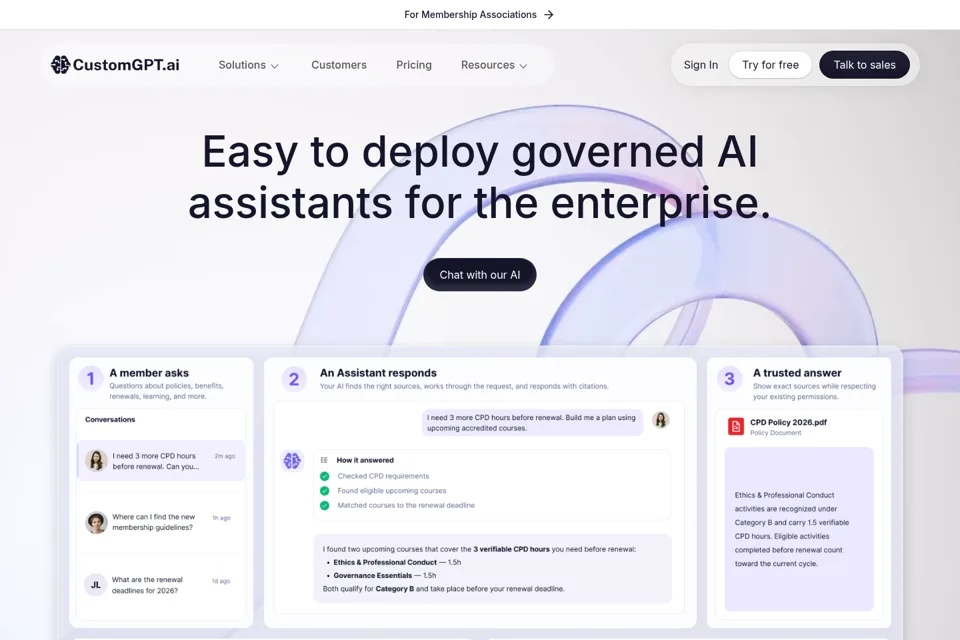 Landing page preview