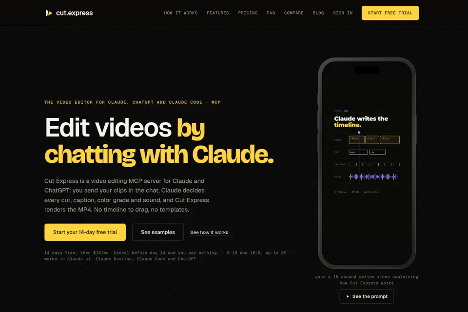 Landing page preview