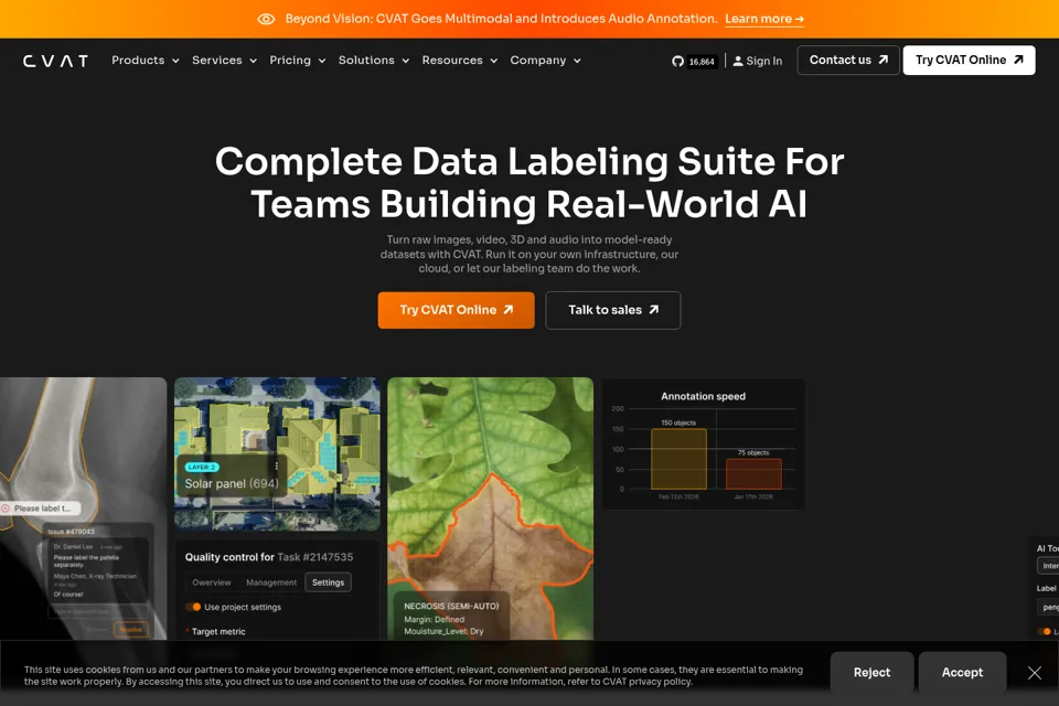 Landing page preview