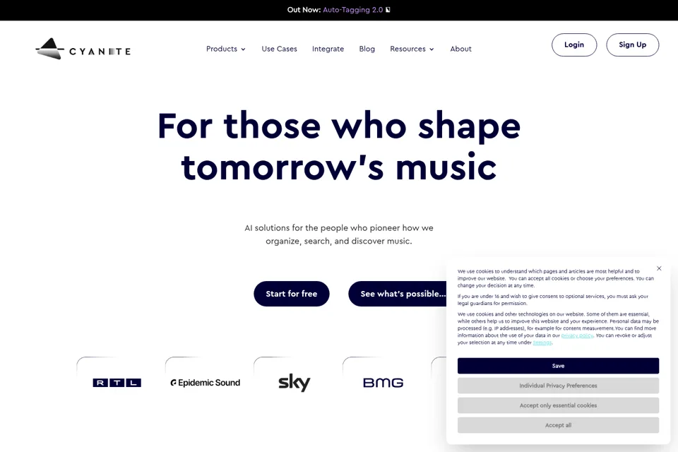 Landing page preview