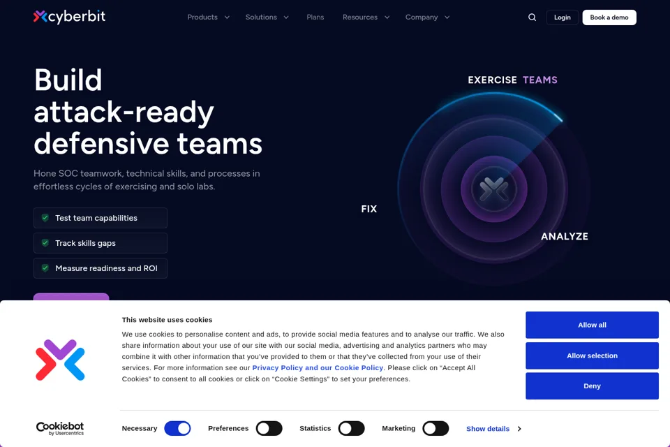Landing page preview