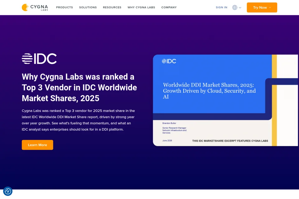 Landing page preview
