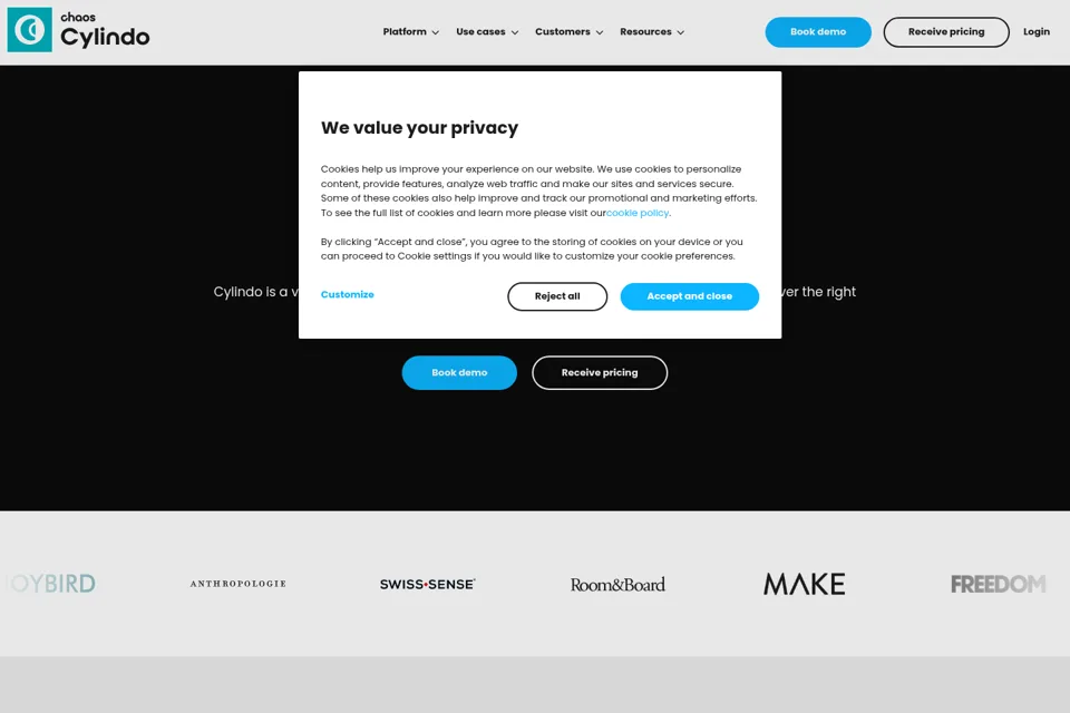 Landing page preview
