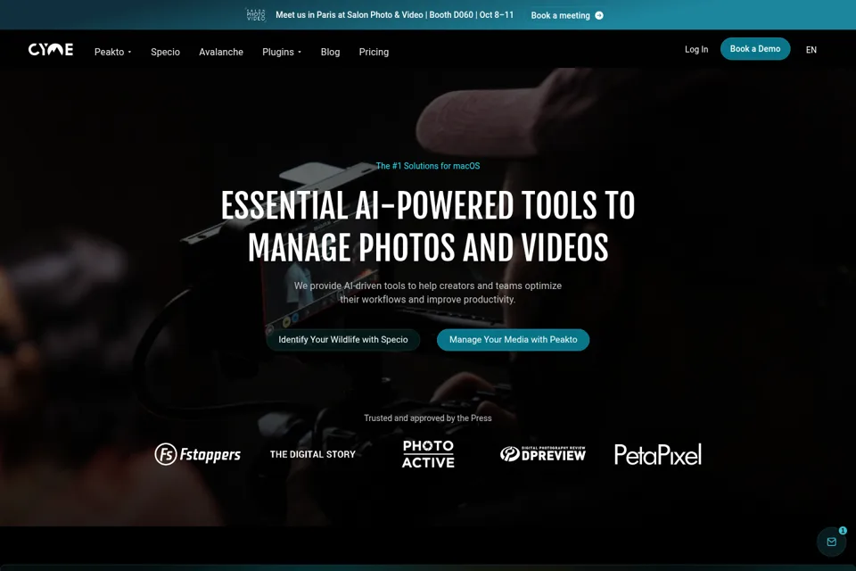 Landing page preview