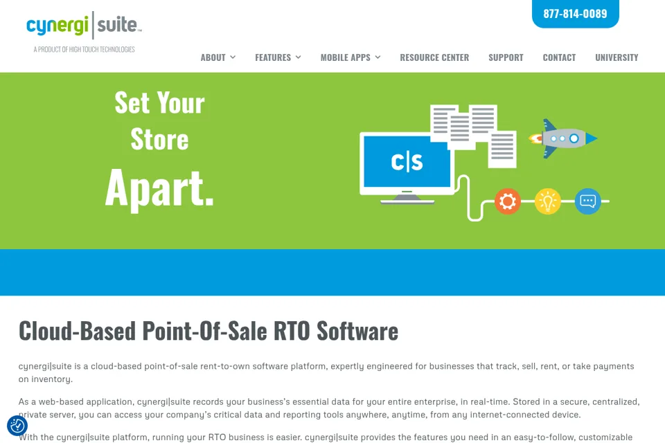 Landing page preview