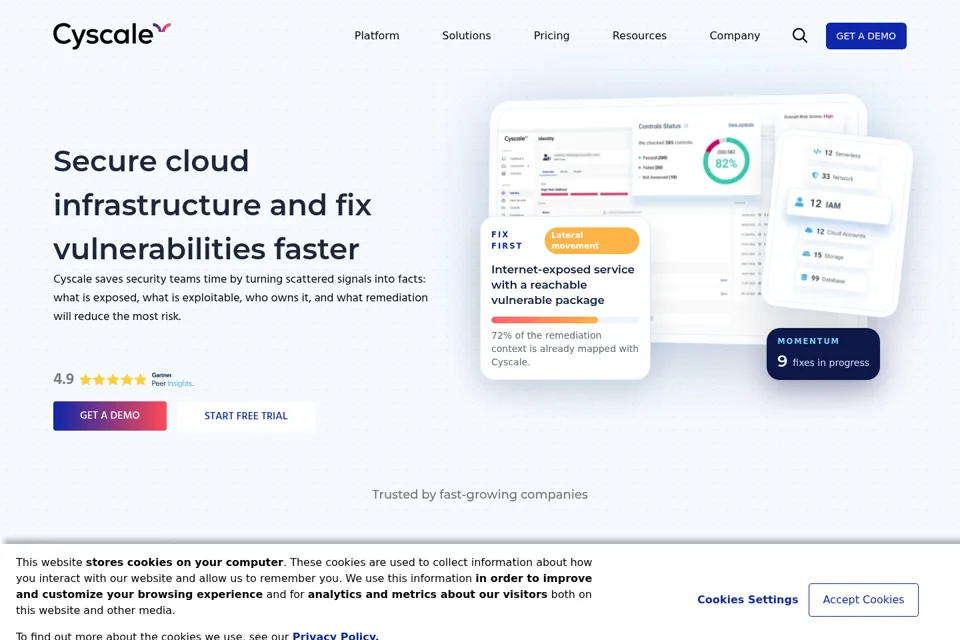 Landing page preview