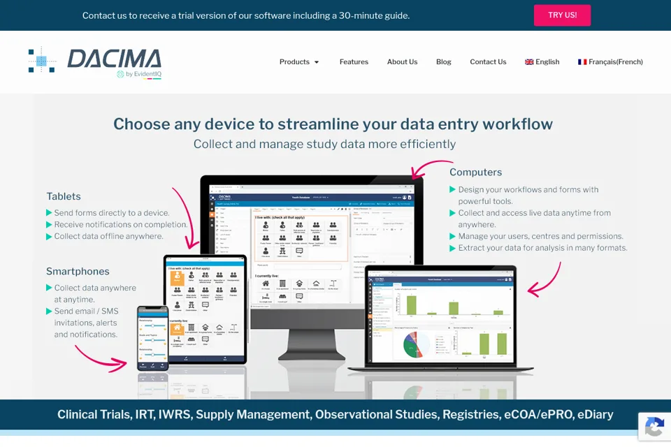 Landing page preview
