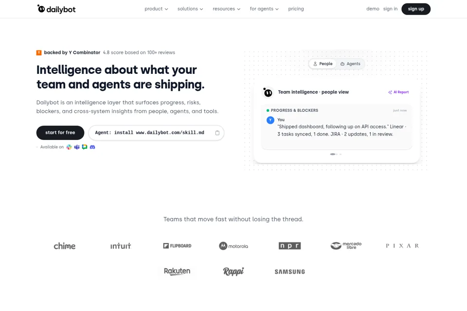 Landing page preview