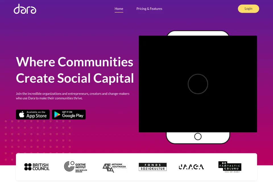 Landing page preview