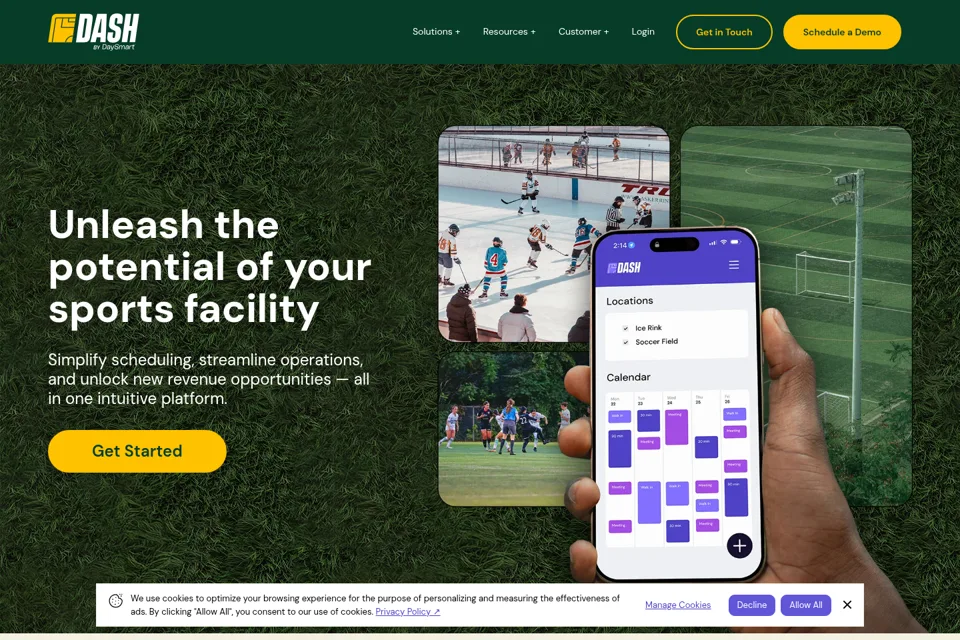 Landing page preview