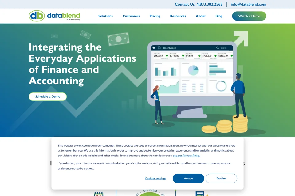 Landing page preview