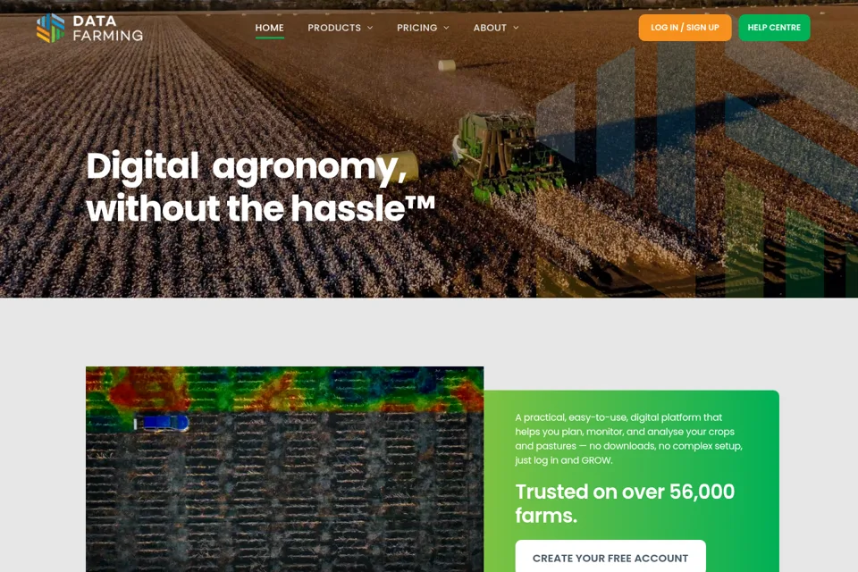 Landing page preview