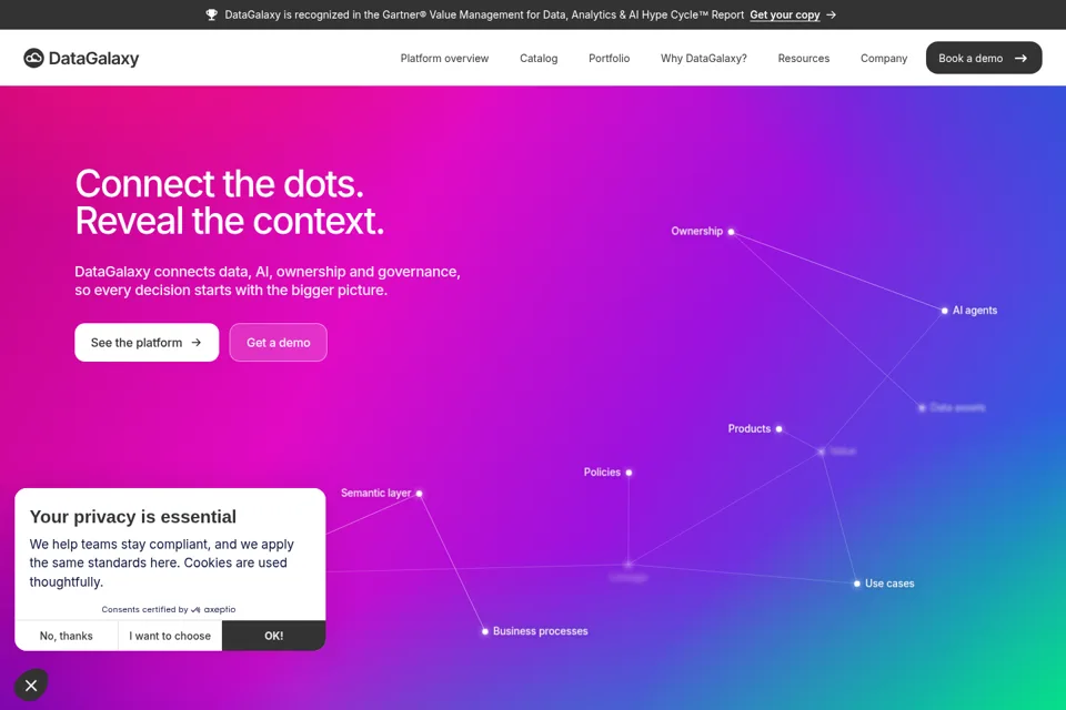 Landing page preview