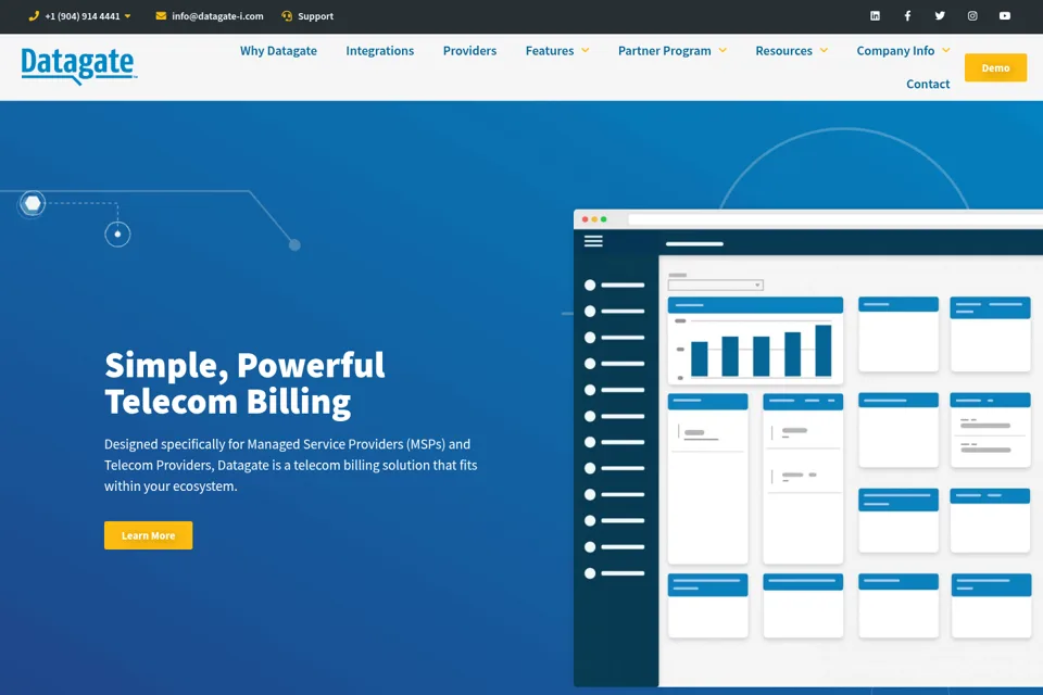 Landing page preview