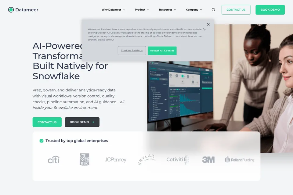 Landing page preview