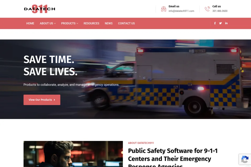 Landing page preview