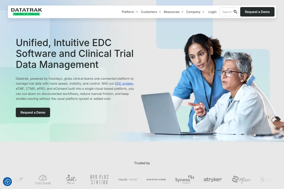 Landing page preview
