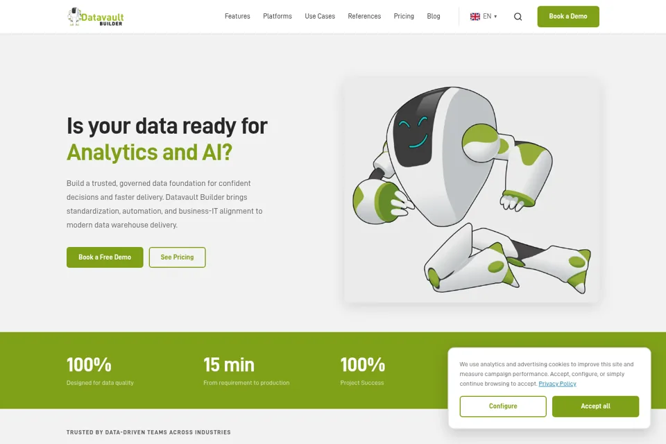 Landing page preview