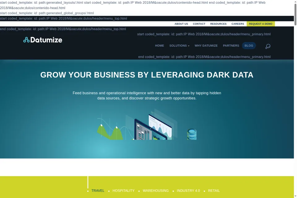 Landing page preview