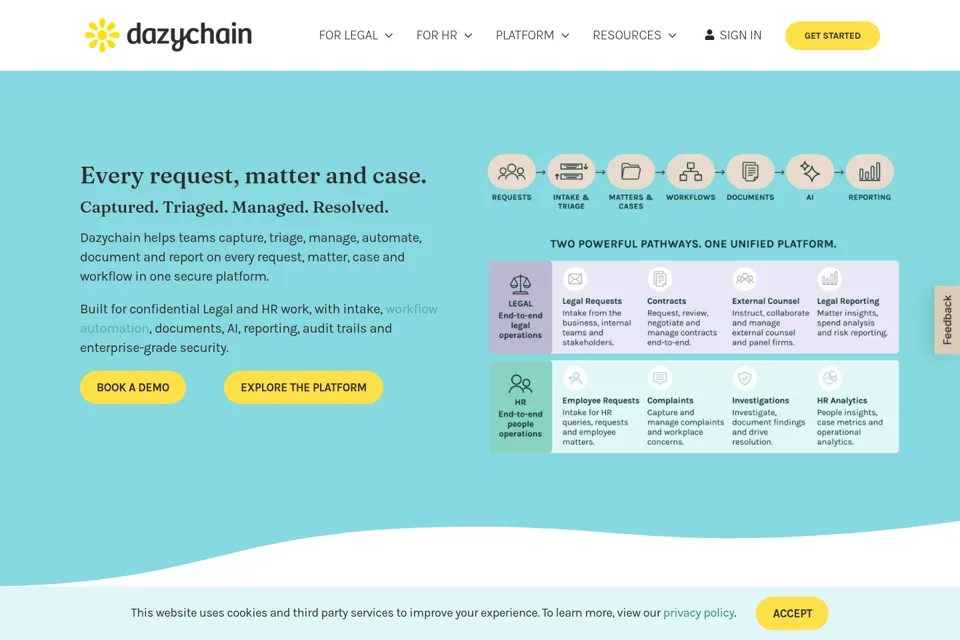 Landing page preview