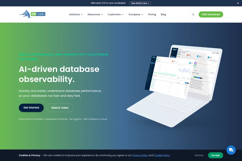 Landing page preview