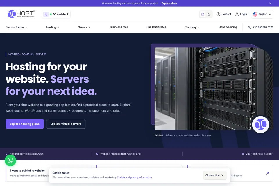 Landing page preview