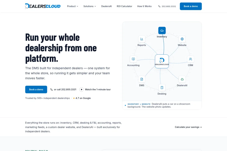 Landing page preview