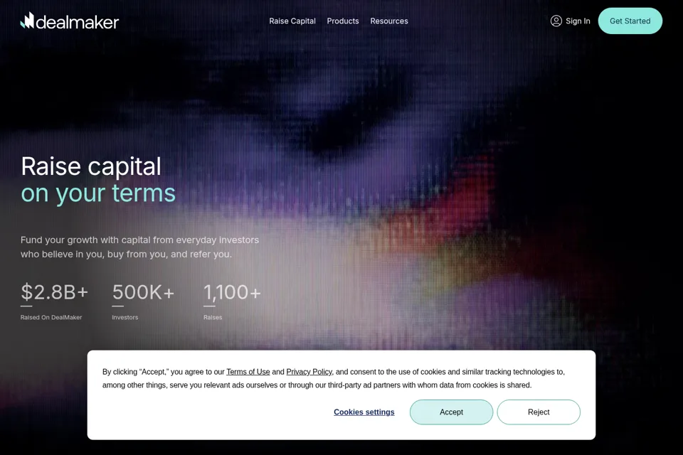 Landing page preview