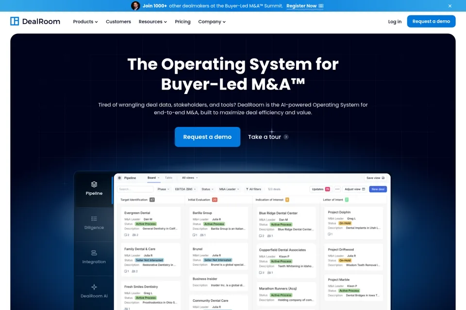 Landing page preview