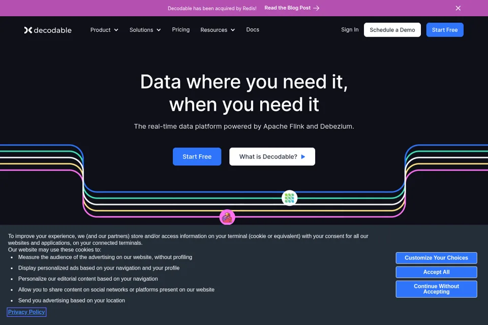 Landing page preview