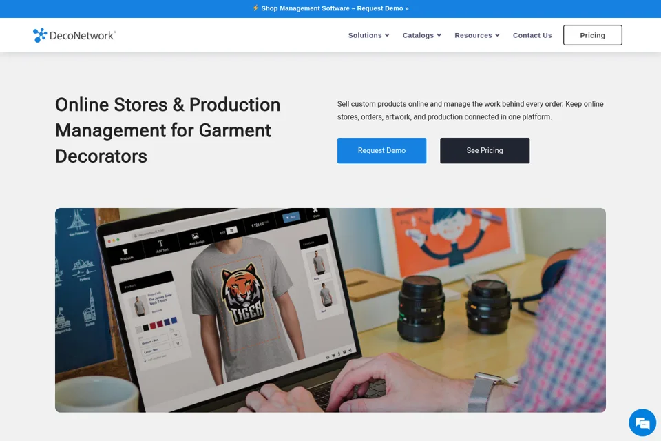 Landing page preview