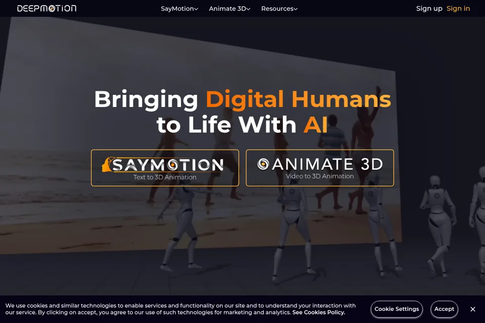 Landing page preview