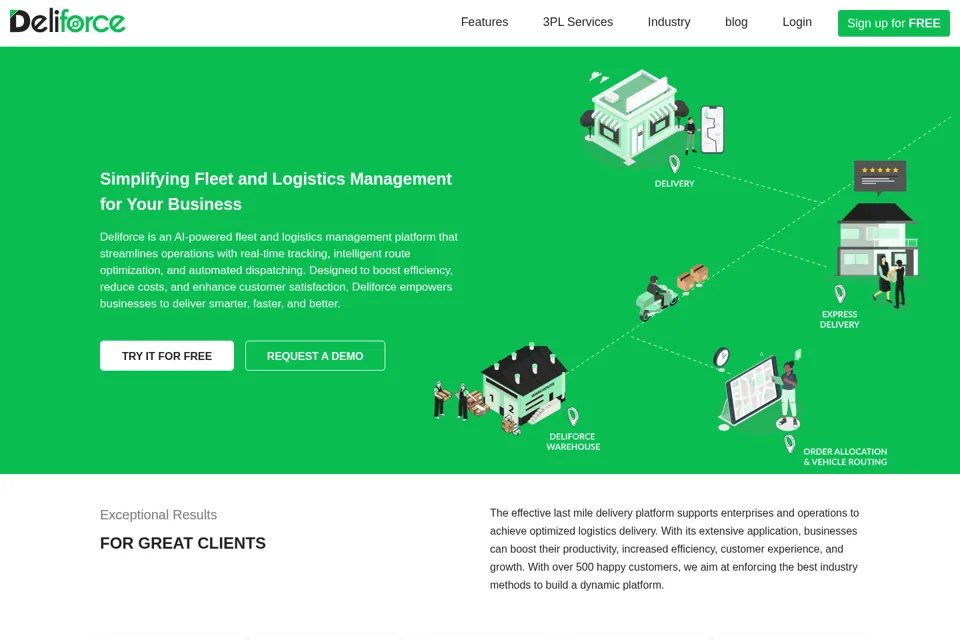 Landing page preview
