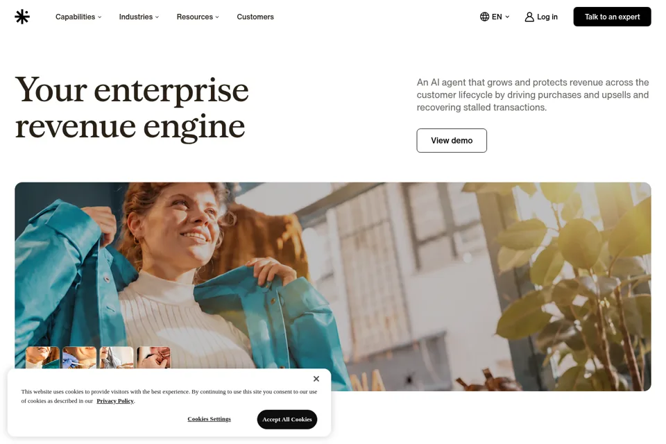 Landing page preview