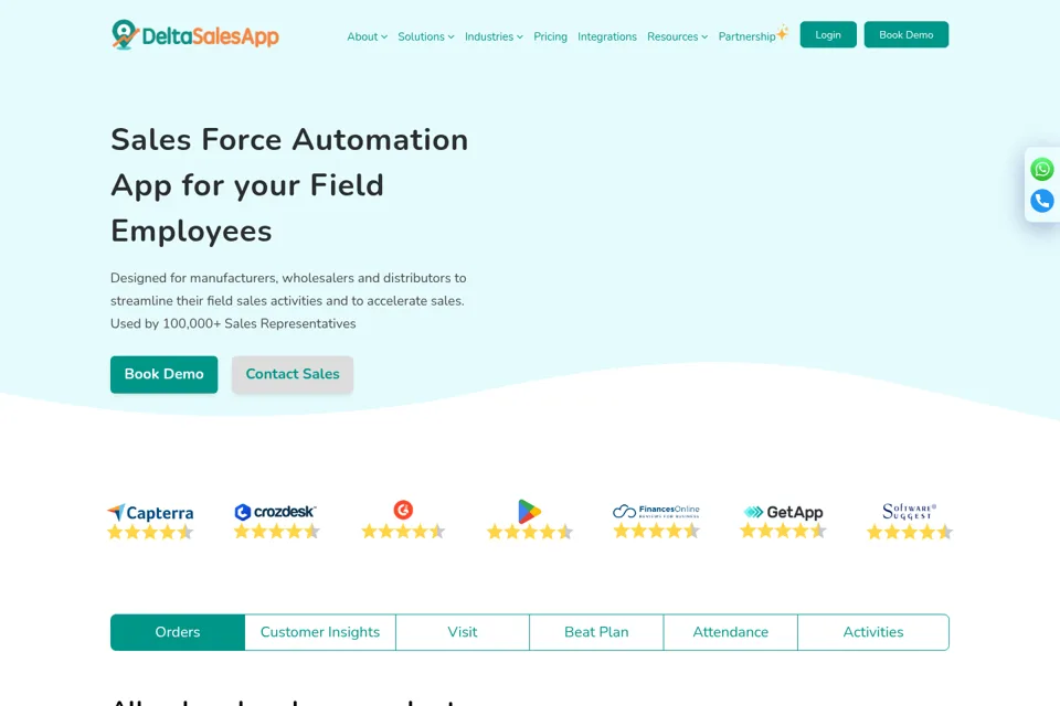 Landing page preview
