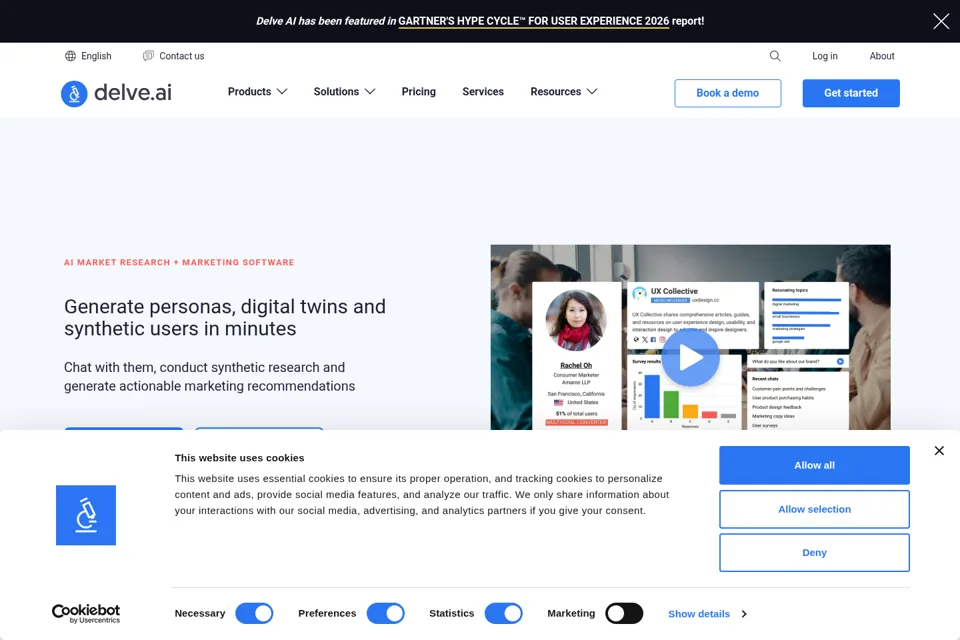 Landing page preview