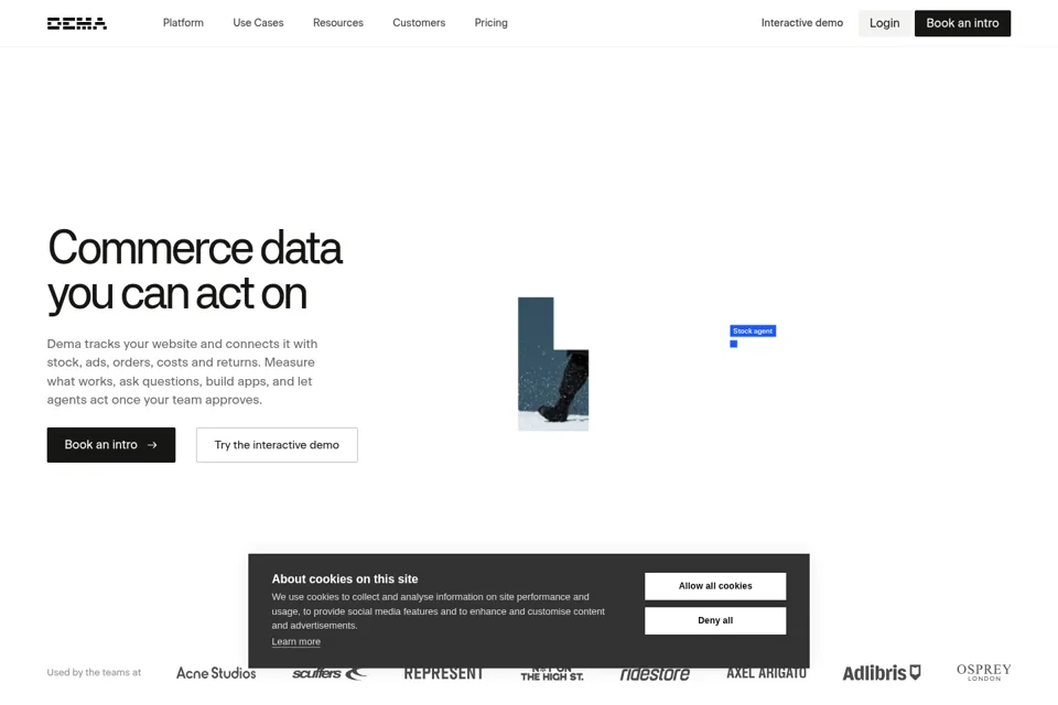 Landing page preview
