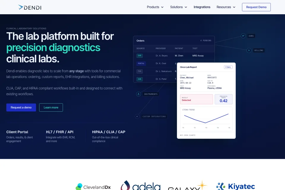 Landing page preview