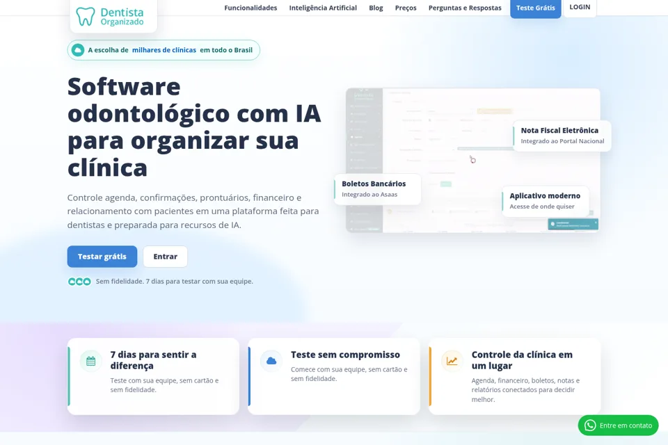 Landing page preview