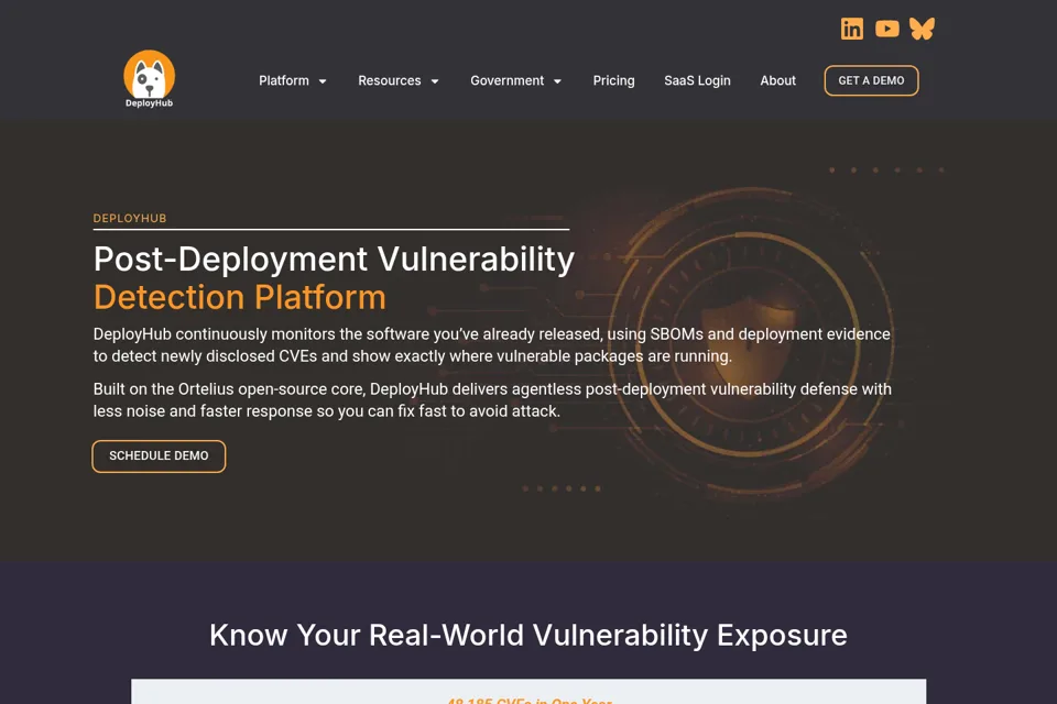 Landing page preview
