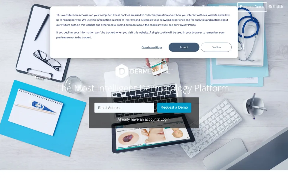 Landing page preview