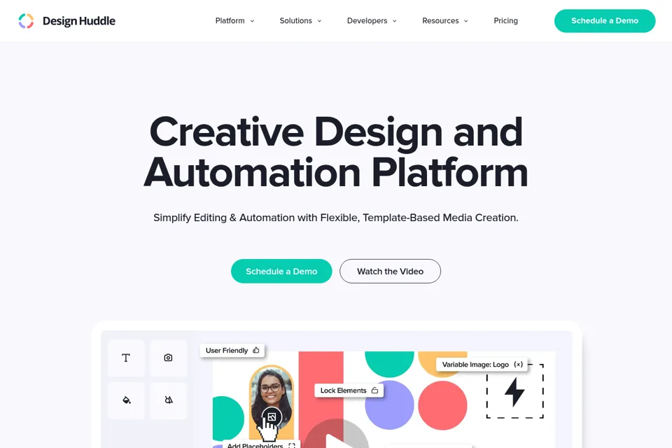 Landing page preview