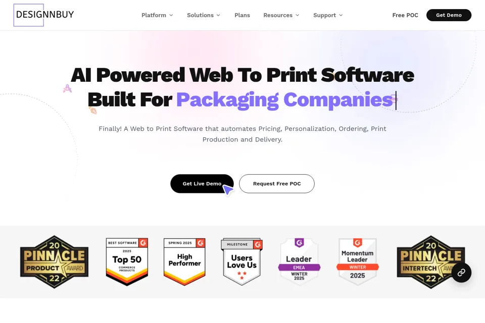 Landing page preview