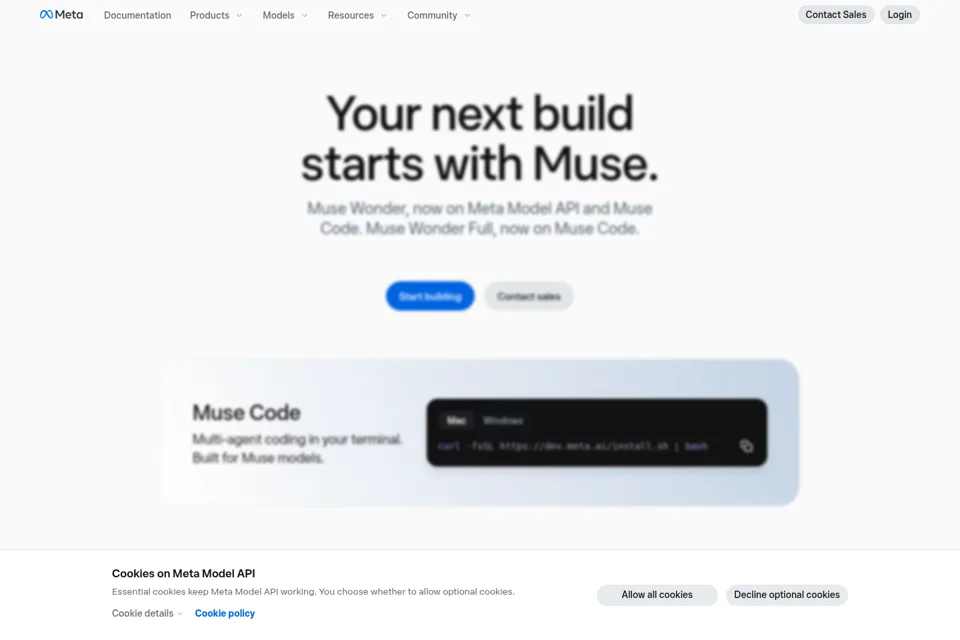 Landing page preview